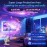 8th Gen Upgraded for galaxy Projector, Planetarium Star Projector for galaxy Night Light, 360 Rotating Nebula with Adjustable Knob And Timer for Ceiling, Gifts, Room Decor;Transform Bedroom Or Living Room Into A Mysterious Cosmic Atmosphere