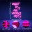 What If It All Works Out? Pink LED Neon Sign - USB Powered Wall Decor for Bedroom, Office, Bar, or Game Room - Adjustable Brightness, Aesthetic Room Lighting with White Lettering on Red Background, Office Ambient Lighting | Playful Wall Art | USB Powered Sign, Neon Signs for Wall Decor