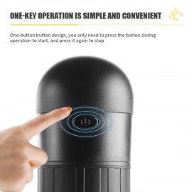 Electric Capsule Coffee Maker, Portable Espresso Machine with Manual Brewing Tool for Travel RV Office, Espresso Machine Portable, Fully Automatic Coffee Machine, Car Coffee Maker, Espresso Coffee Machine with Grinder