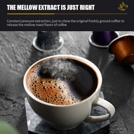 Electric Capsule Coffee Maker, Portable Espresso Machine with Manual Brewing Tool for Travel RV Office, Espresso Machine Portable, Fully Automatic Coffee Machine, Car Coffee Maker, Espresso Coffee Machine with Grinder