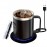 Coffee Mug Warmer Electric Set For Desk, Mug With Heating Base And Lid, Intelligent Coffee Mug For Heating Milk, Tea And Hot Chocolate, Keeps Up To 131°F/55°C