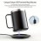 Coffee Mug Warmer Electric Set For Desk, Mug With Heating Base And Lid, Intelligent Coffee Mug For Heating Milk, Tea And Hot Chocolate, Keeps Up To 131°F/55°C