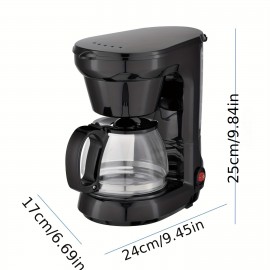 Drip Coffee Maker • 5-6 Cup Capacity • 750ml Coffee Maker