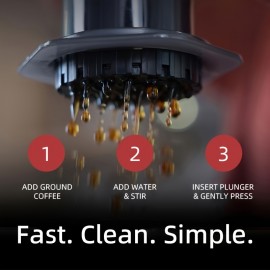 [Portable Coffee Machine] Portable Manual Hand Brewing Coffee Machine Set | No Battery, Suitable for Family, Outdoor Picnic Camping and Travel | Ideal Gift for Family and Friends