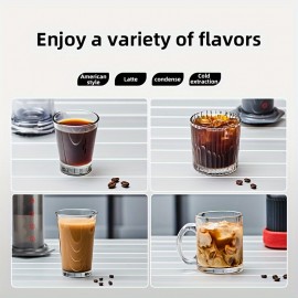 [Portable Coffee Machine] Portable Manual Hand Brewing Coffee Machine Set | No Battery, Suitable for Family, Outdoor Picnic Camping and Travel | Ideal Gift for Family and Friends