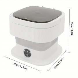 10L/ 2.64Gal Portable Washing Machine Foldable Bucket Washer 320RPM 40W USA, Washing Machines For Apartments, Shoe Washing Machine, Mini Washing Machines, Clothes Dryer Machine Portable, Washer Dryer Combo