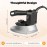 Gravity Feed Steam Industrial Electric Iron 5-Speed Regulation With 3L Tank 110V