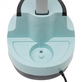 Professional 1350W Standing Garment Steamer with Ironing Board & Hanger - 45-Second Wrinkle Remover, 54.1oz Large Steam Iron for Clothes, Adjustable Height (Up to 4.85ft), Heavy-Duty Corded Steam System ( Plug, 110V)