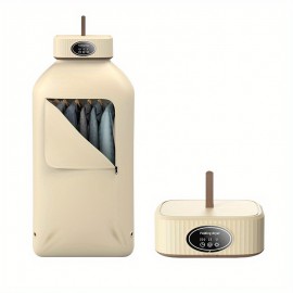 Foldable Clothes Dryer - Portable Multifunctional Drying Machine for Travel, Large Capacity High Power Dryer with Strong Wind for Quick Drying, Portable Clothing Dryer, Dryer for Clothes Travel Use