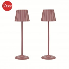 [2pcs RGB Table Lamp] 2pcs RGB Table Lamp - Dimmable Touch Light | 16 Colors, Wireless, Battery Powered | Bedside Decoration for Dining Rooms, Coffee Shops & Hotel Bars